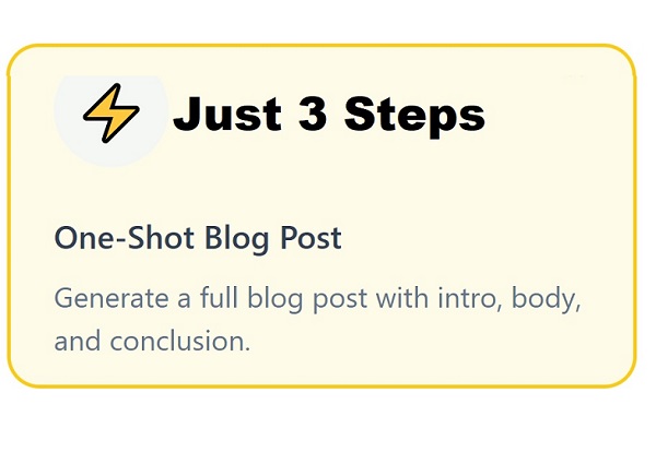 How to Write a Blog Post with Jasper One Shot Blog Post